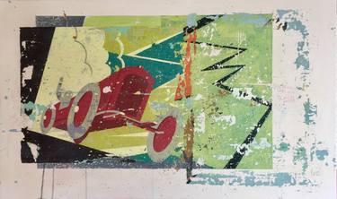 Print of Automobile Paintings by Letter allsorts