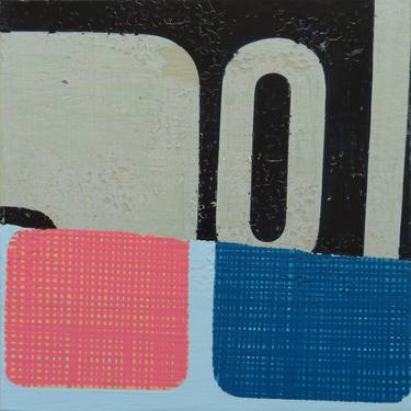 Original Art Deco Abstract Paintings by Letter allsorts