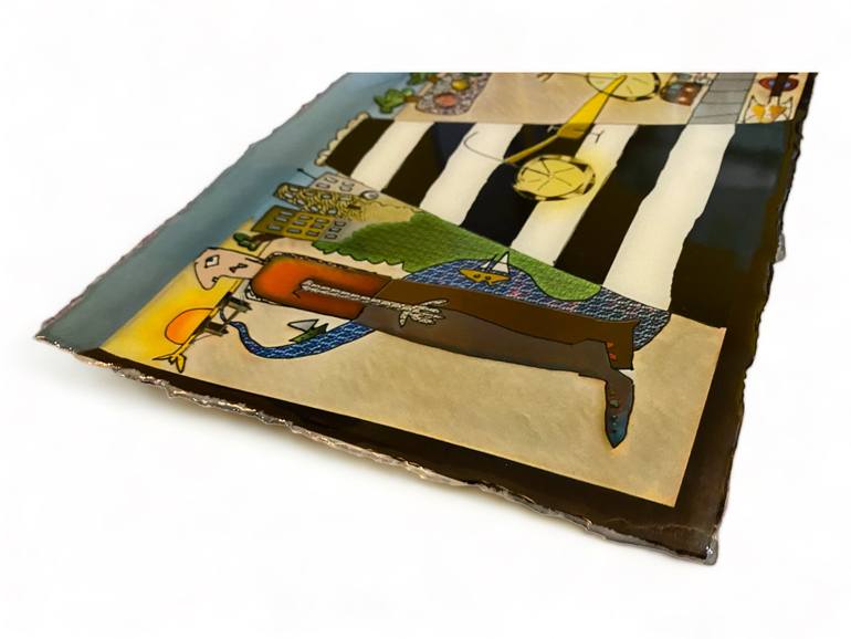 Original Other Abstract Mixed Media by Art Guveau