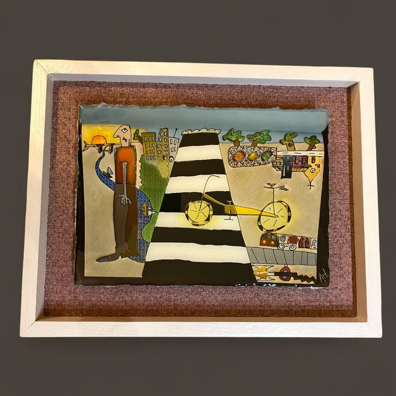 Original Other Abstract Mixed Media by Art Guveau