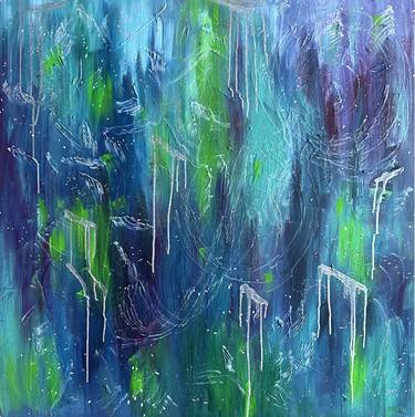 Original Abstract Expressionism Abstract Paintings by Zivile Puodziukiene