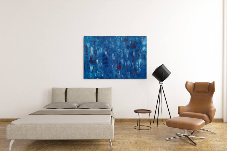 Original Abstract Painting by Zivile Unguvaityte