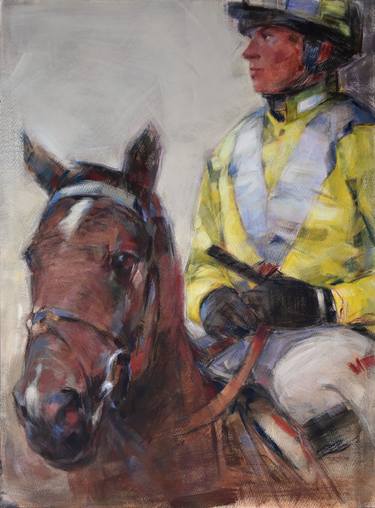 Original Figurative Horse Paintings by Tim Turton