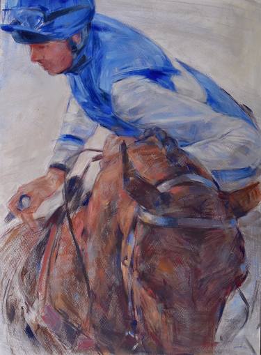 Original Figurative Horse Paintings by Tim Turton