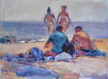 Original Beach Paintings by Tim Turton