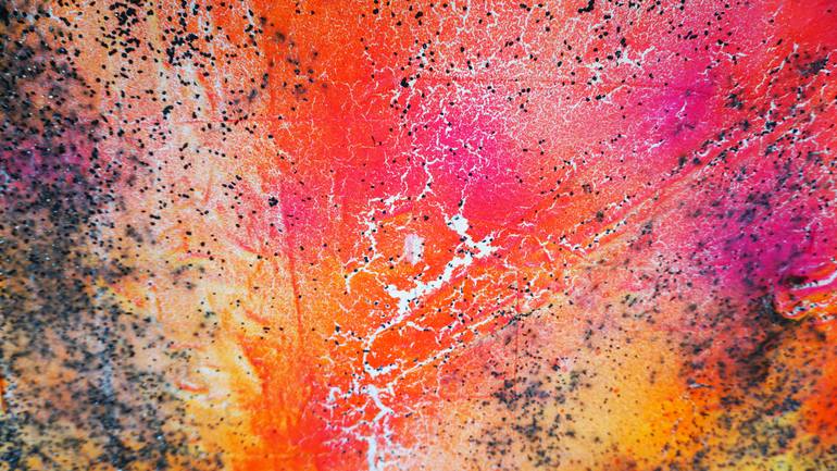 Original Abstract Expressionism Abstract Painting by Jon Rannells