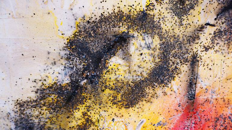 Original Abstract Expressionism Abstract Painting by Jon Rannells