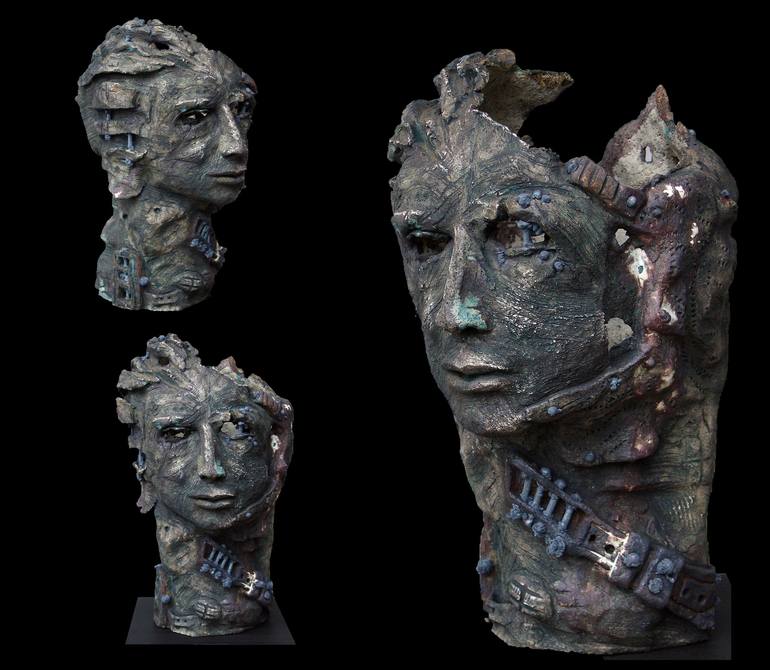 Original Abstract Sculpture by Per Siwmark Sculpture
