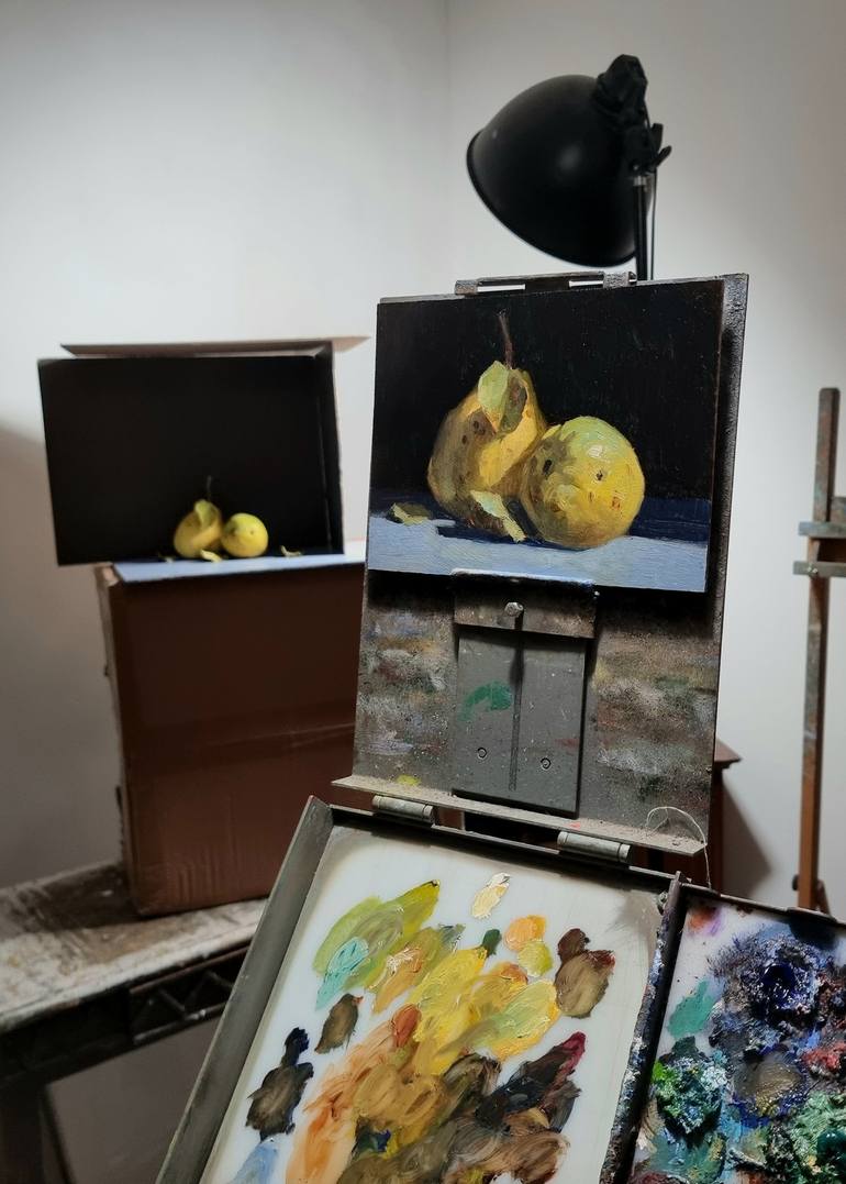 Original Figurative Still Life Painting by Pascal Giroud