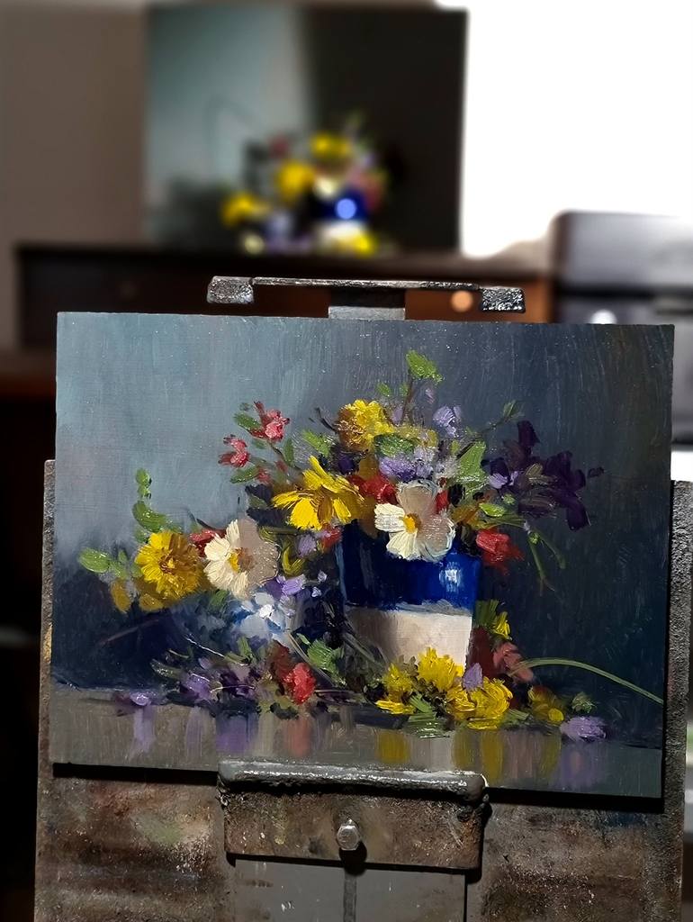 Original Still Life Painting by Pascal Giroud