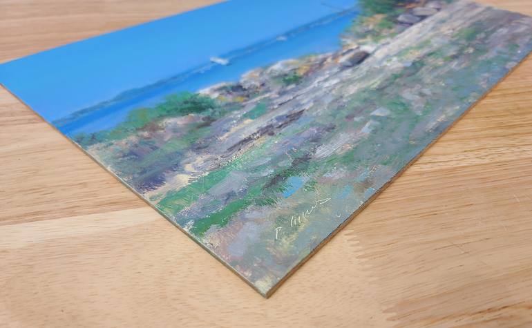 Original Figurative Landscape Painting by Pascal Giroud