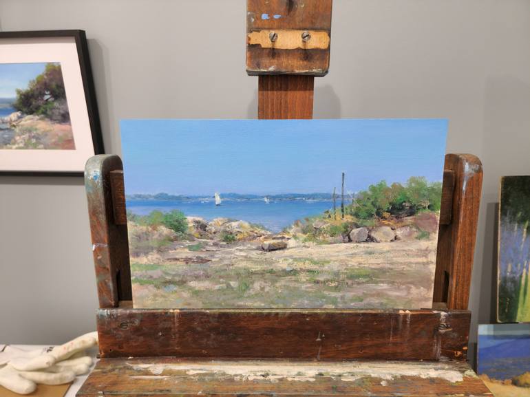 Original Figurative Landscape Painting by Pascal Giroud