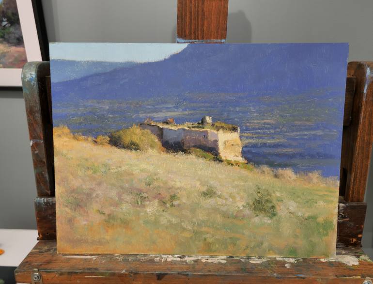 Original Figurative Landscape Painting by Pascal Giroud
