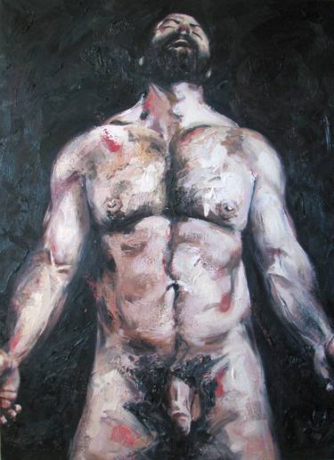 Original Realism Body Paintings by MARTON MARTON