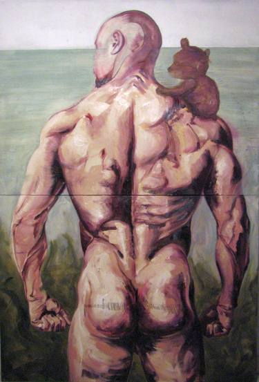 Original Conceptual Body Paintings by MARTON MARTON