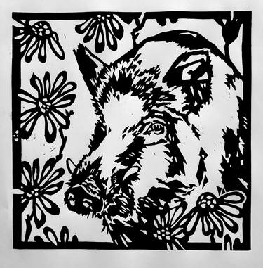 Original Animal Printmaking by Kornelia Weingarten