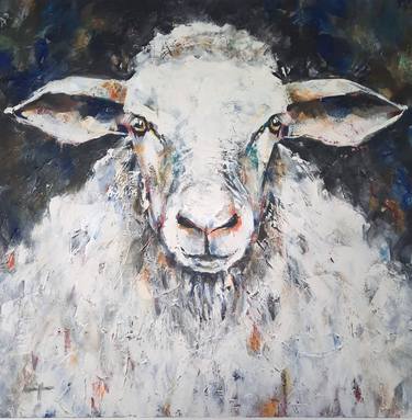 Portrait of a Sheep 1 thumb