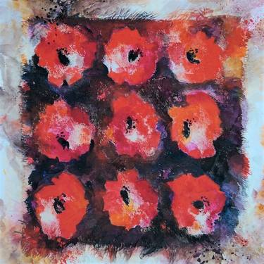 Original Floral Paintings by Kornelia Weingarten