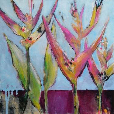 Original Floral Paintings by Kornelia Weingarten