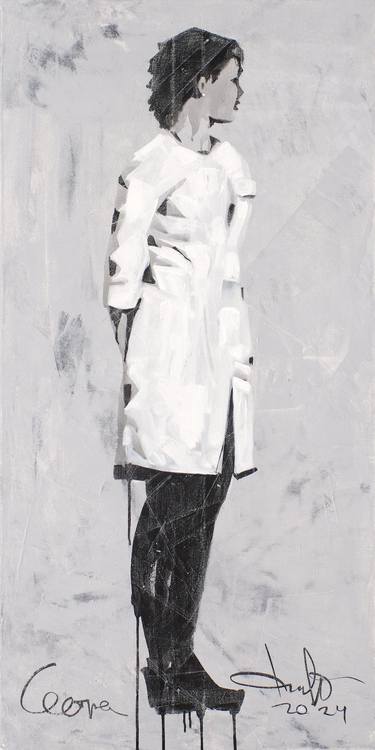 Original Classicism Women Paintings by Dima Filatov