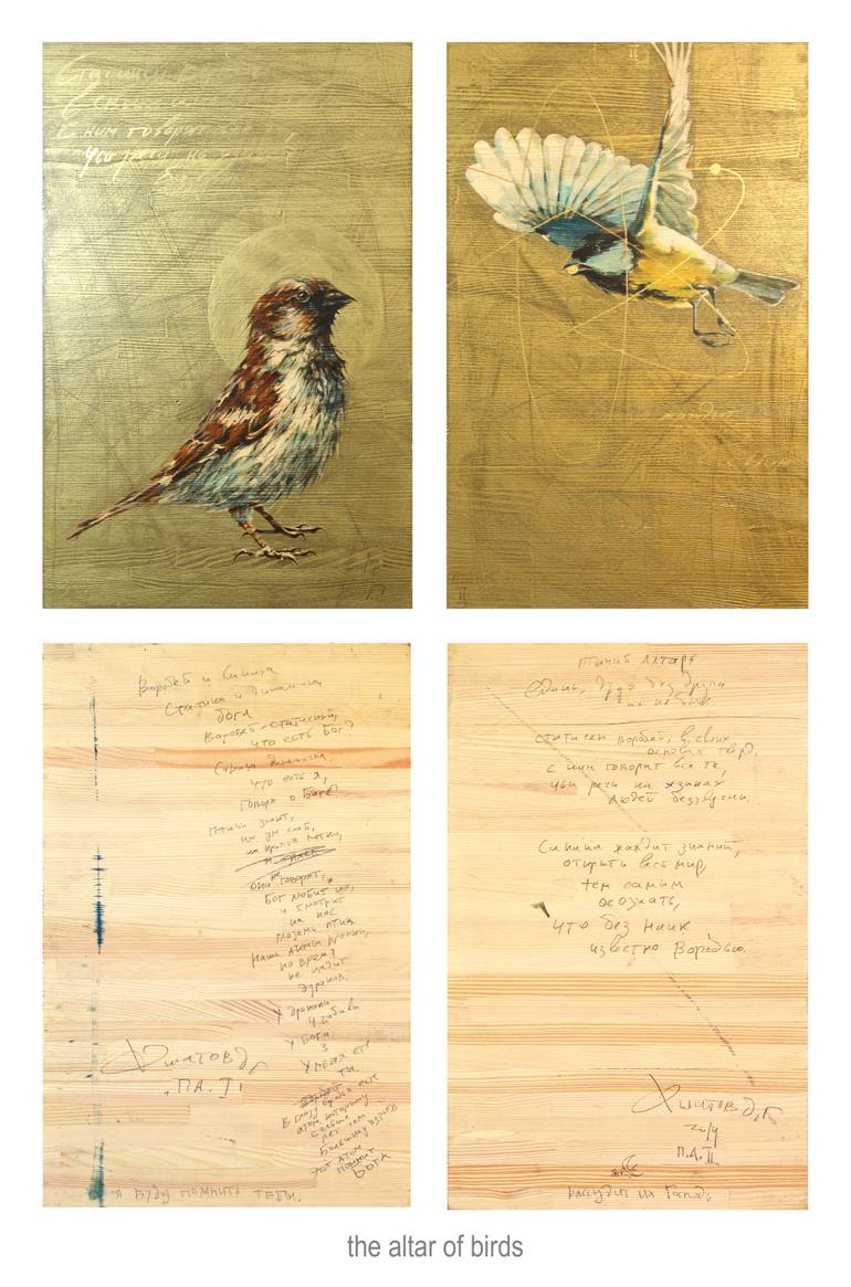 Original Conceptual Animal Painting by Dima Filatov