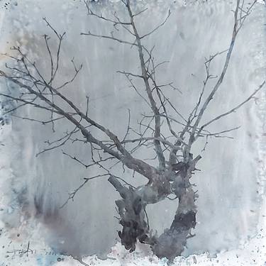 Print of Realism Tree Paintings by Dima Filatov