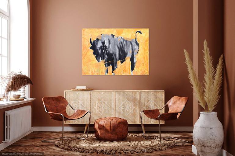 Original Conceptual Animal Painting by Dima Filatov