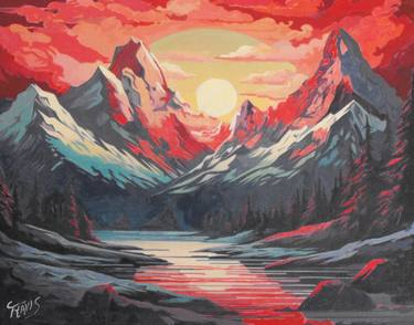 Original Landscape Paintings by Travis Bradbury