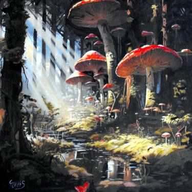 Original Nature Paintings by Travis Bradbury