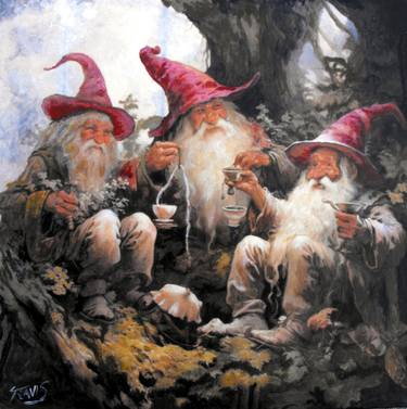 Original Fantasy Paintings by Travis Bradbury