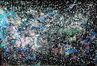 Print of Abstract Outer Space Paintings by Arvo Aun