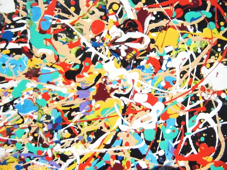 Original Abstract Painting by Arvo Aun