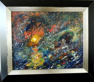 Print of Abstract Fantasy Paintings by Arvo Aun