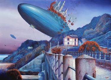 Print of Surrealism Places Paintings by AFAN Alessandro Fantini