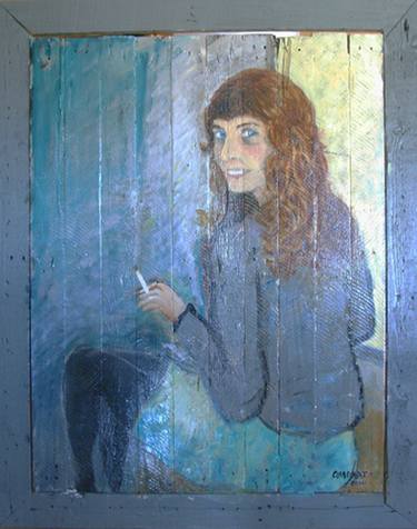 Original Expressionism Women Paintings by Jordi Cuadrat