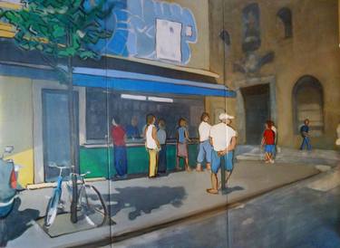 Original Documentary Cities Paintings by Jordi Cuadrat