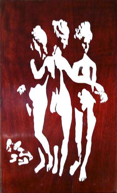 Original Expressionism Nude Paintings by Jordi Cuadrat