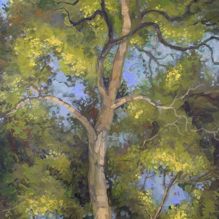 Original Illustration Tree Painting by Roger Seward