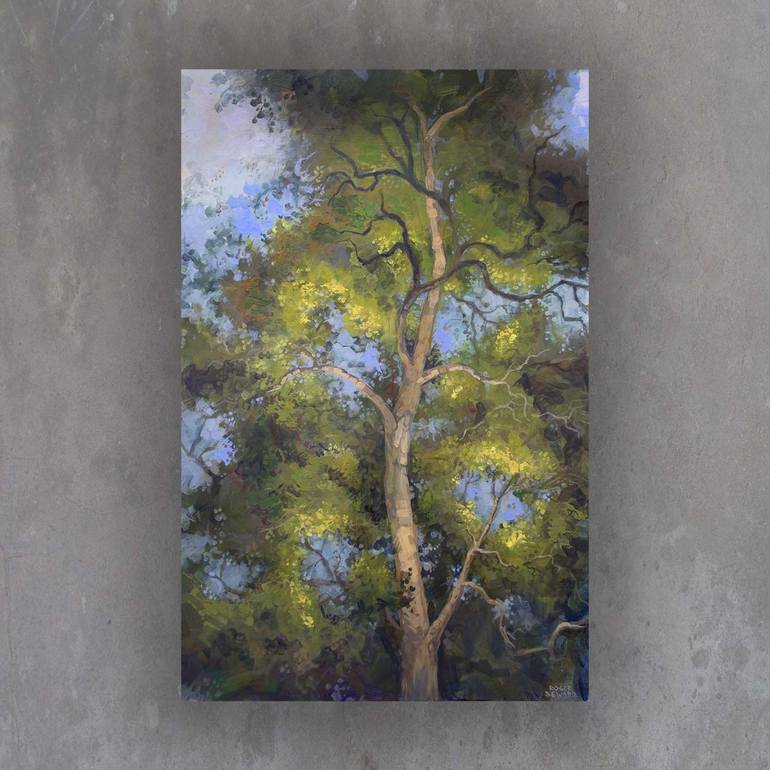 Original Illustration Tree Painting by Roger Seward