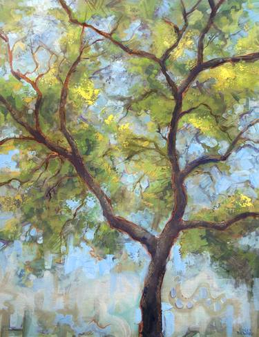 Print of Fine Art Tree Paintings by Roger Seward