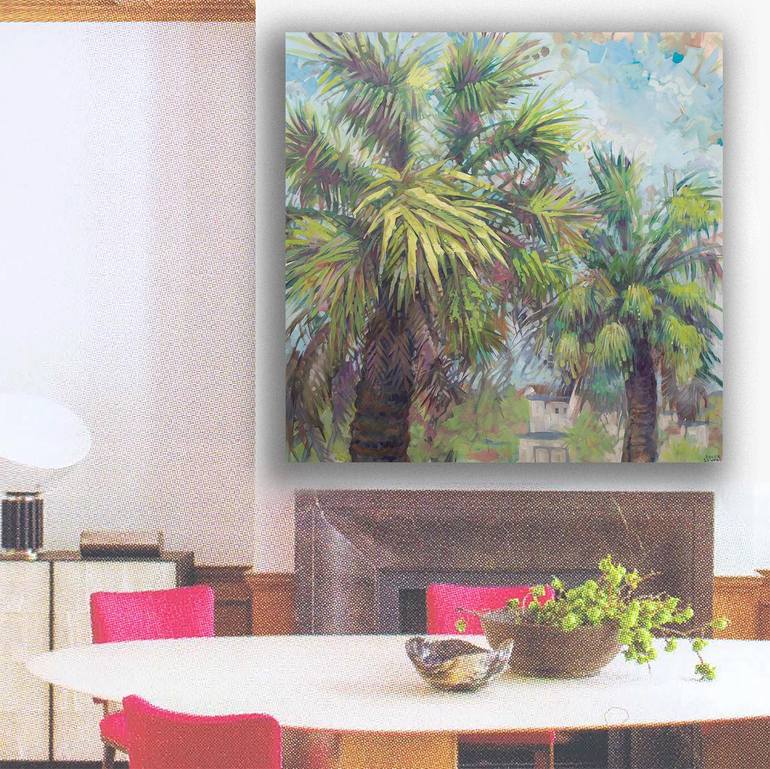 Original Expressionism Landscape Painting by Roger Seward