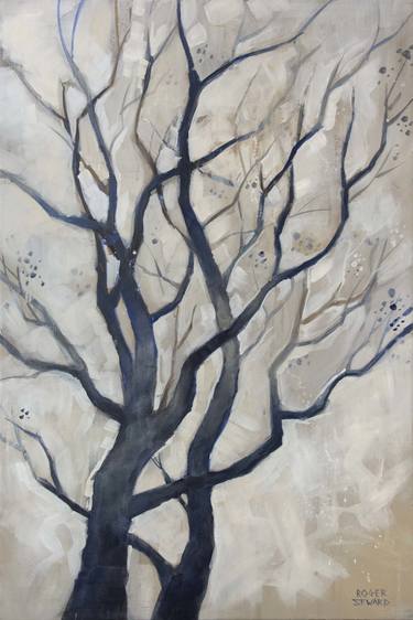 Original Tree Painting by Roger Seward