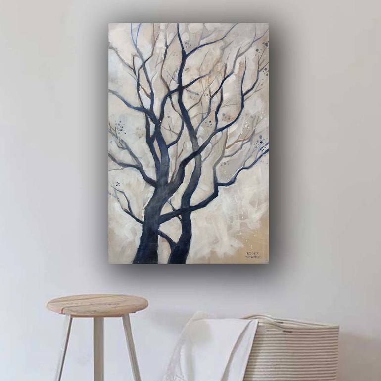 Original Tree Painting by Roger Seward