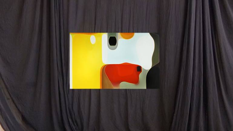 Original Abstract Painting by Matchoro Guy