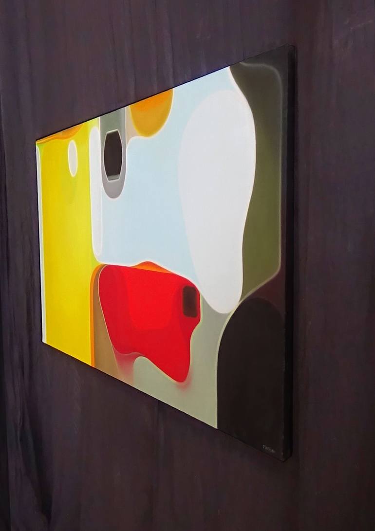 Original Abstract Painting by Matchoro Guy