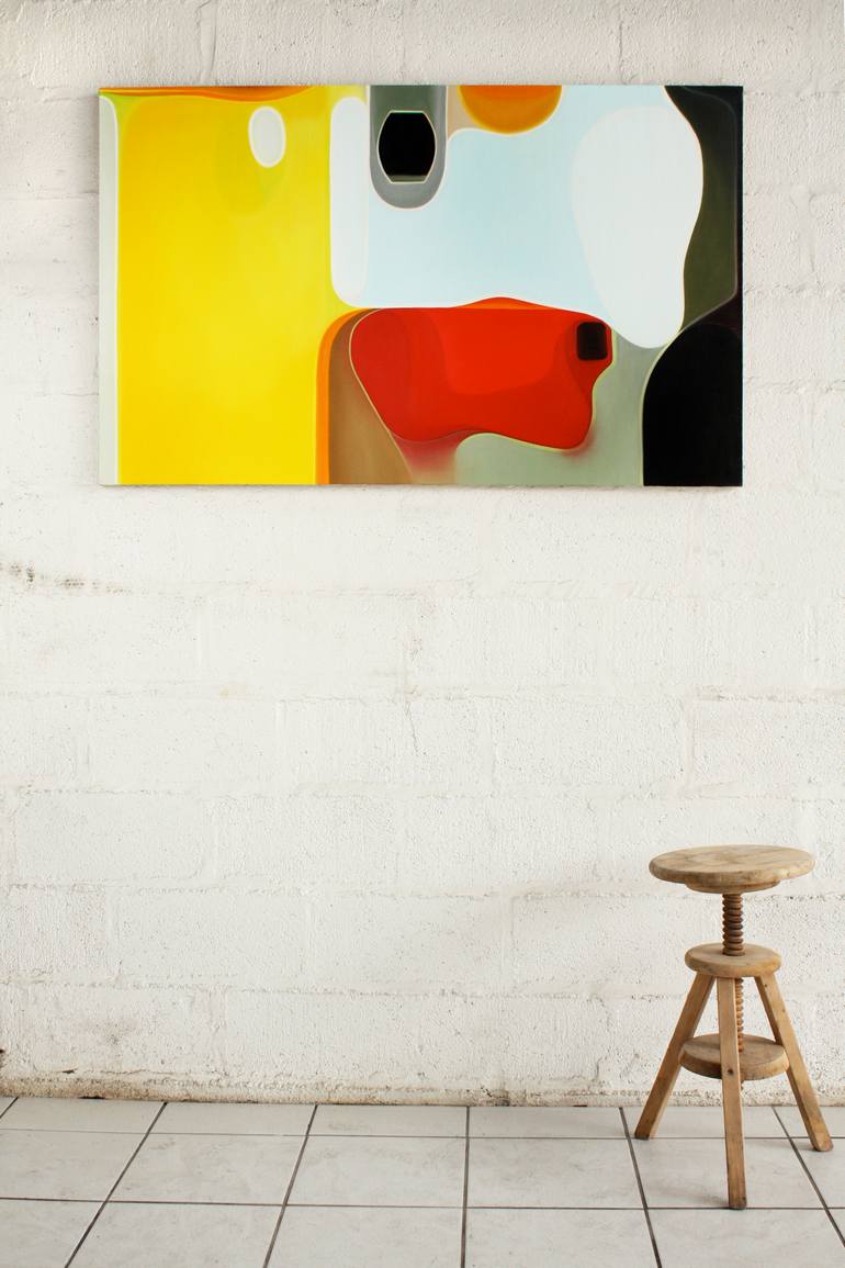 Original Abstract Painting by Matchoro Guy
