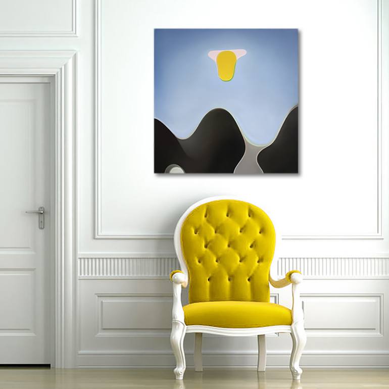 Original Abstract Expressionism Abstract Painting by Matchoro Guy