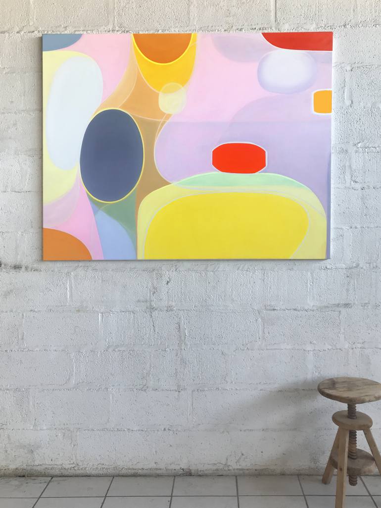 Original Abstract Painting by Matchoro Guy