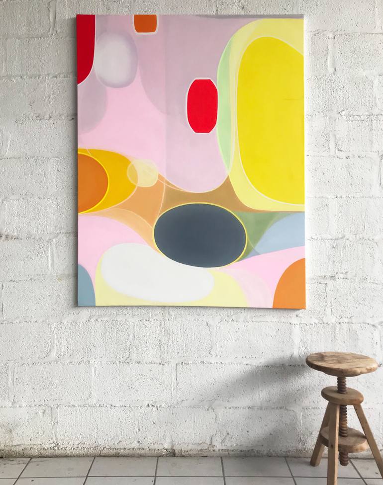 Original Abstract Painting by Matchoro Guy