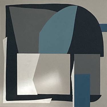 Original Abstract Geometric Paintings by Sylvie Hamou